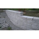 Murek oporowy z płytą jednostronnie łupaną PBE25/25 CJ Blok