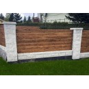 Słupki ogrodzeniowe z bloczków BBE9-1 CJ Blok